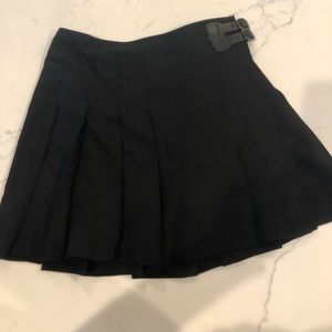 Polo Ralph Lauren pleated black mini skirt size 6